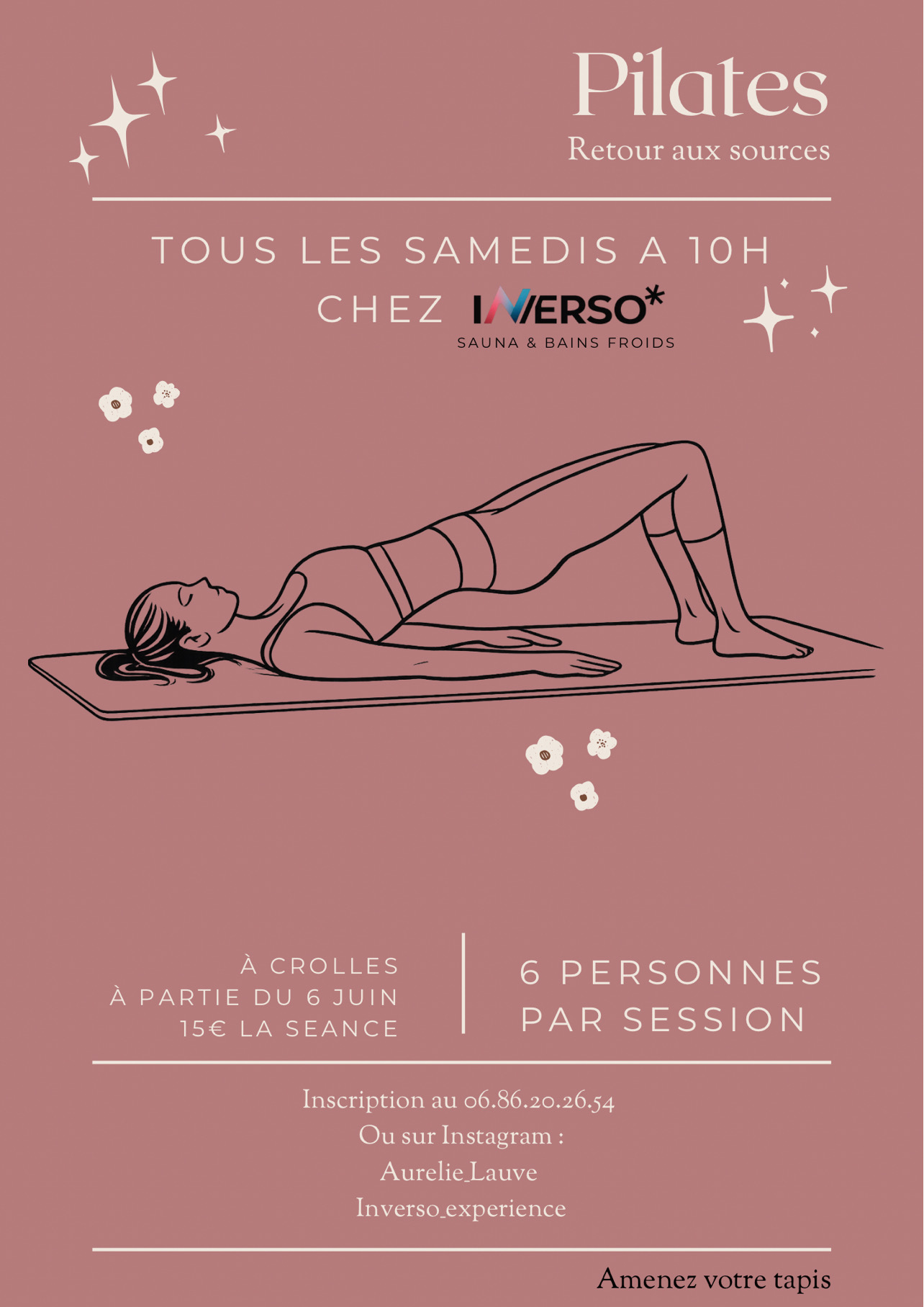 Cours de Pilates