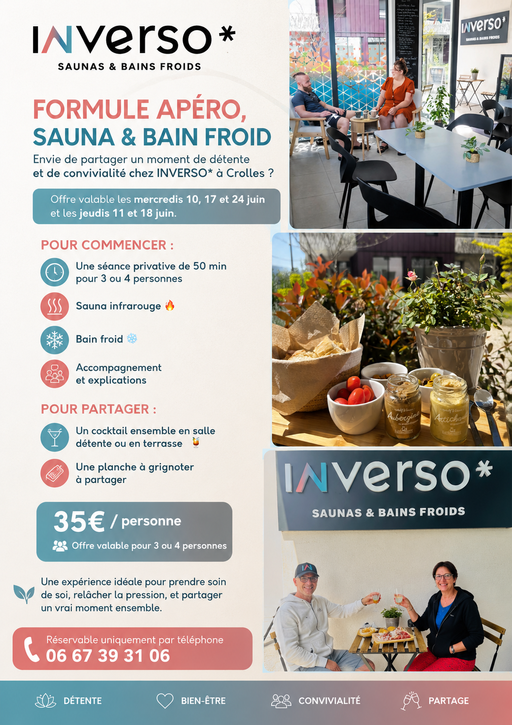 L&rsquo;Apéro qui fait du bien : Sauna & Bain Froid entre amis